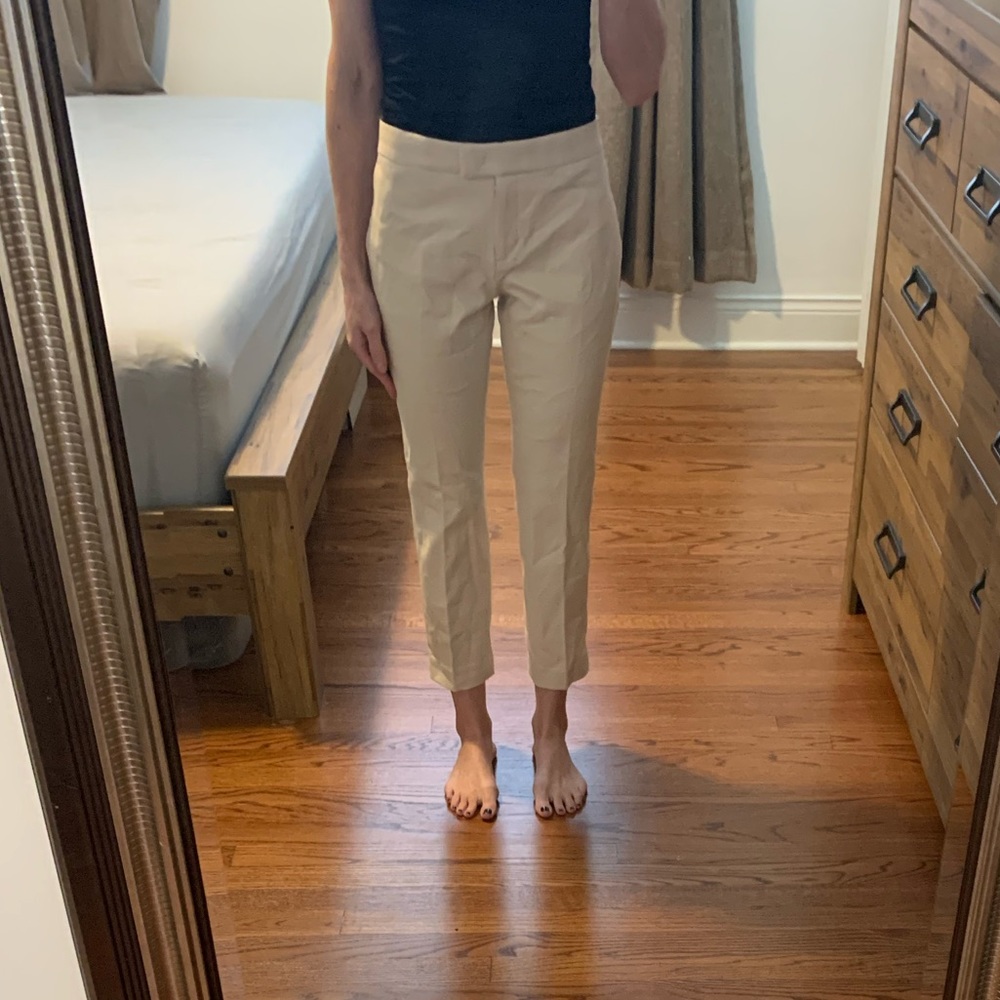 Ann Taylor tailored ankle 2 petite pants